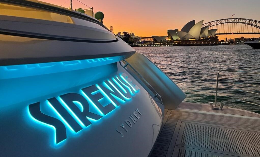 AN EVENING OF NETWORKING, CRUISING SYDNEY HARBOUR ONBOARD THE LUXURIOUS SUPER YACHT SIRENUSE